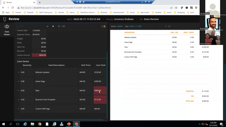 invoice processing systems