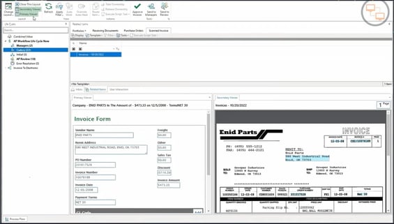 invoice processing approval