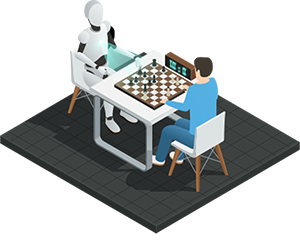 ai computer playing chess