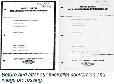 microfiche image processing