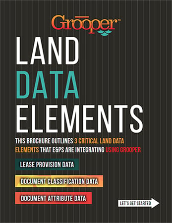 oil gas land data elements brochure thumbnail