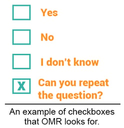 optical mark recognition example