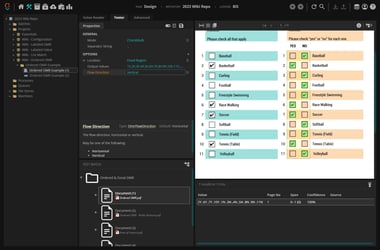 optical marking recognition