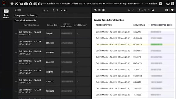 procure to pay receiving automation