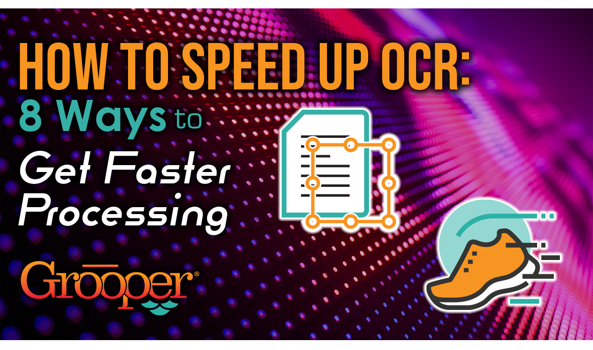 how to speed up ocr